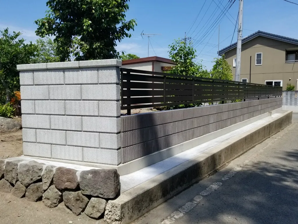 前橋市 Y様邸 境界工事