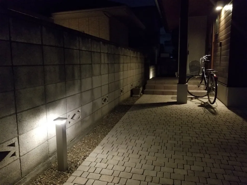 前橋市 S様邸 庭＆ライティング工事