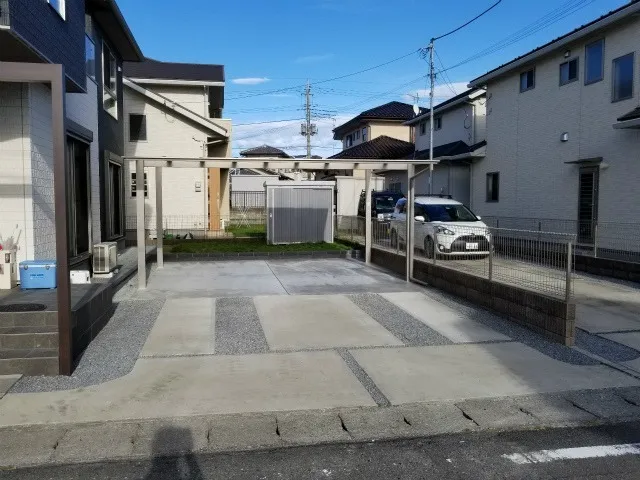 前橋市 S様邸 外構グレードアップ工事