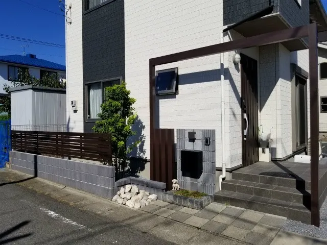 前橋市 S様邸 外構グレードアップ工事