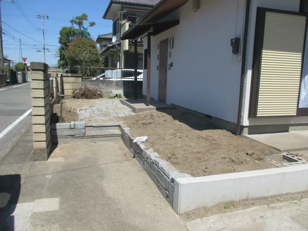 前橋市 K様邸 ガーデンリフォーム工事