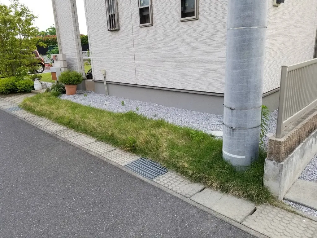 前橋市 I様邸 自転車置き場工事