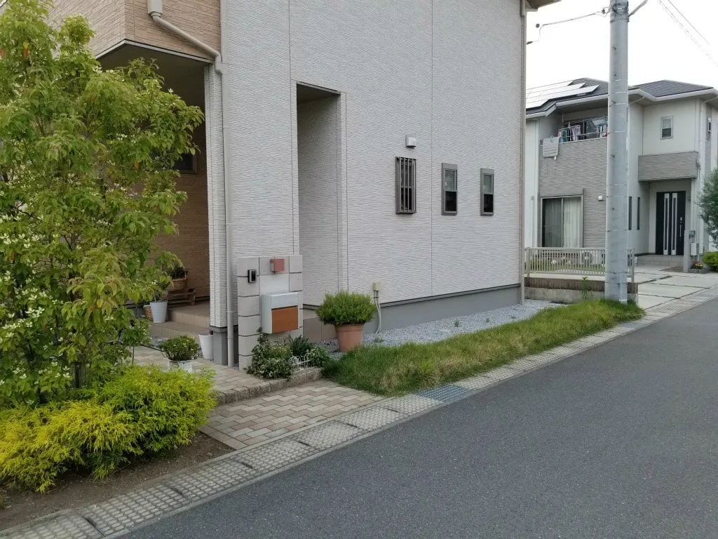 前橋市 I様邸 自転車置き場工事